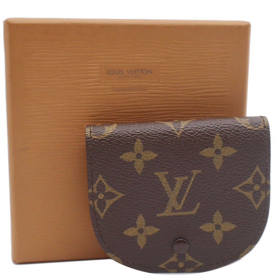 Louis Vuitton Monogram Porte Monnaie Gousset Coin Purse