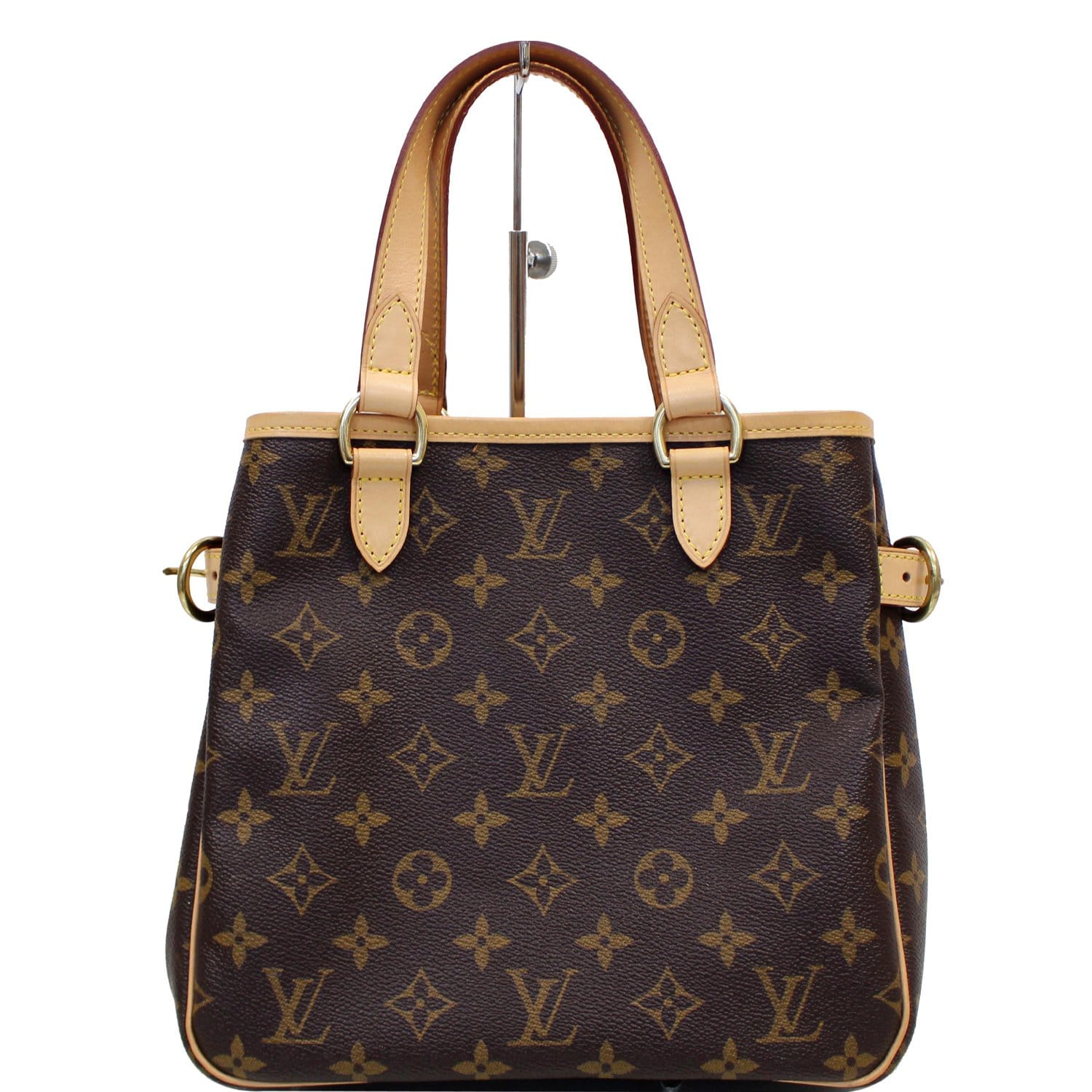 LOUIS VUITTON Batignolles Vertical Used Shoulder Tote Bag Monogram