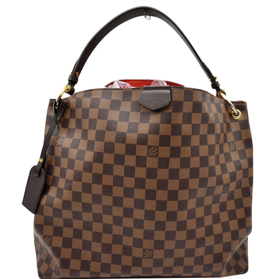 Graceful leather handbag Louis Vuitton Brown in Leather - 35816844