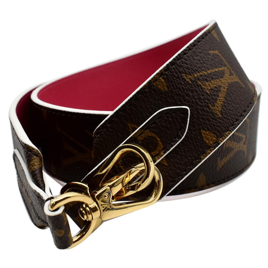 Louis Vuitton Monogram Bandouliere Strap Pink – DAC