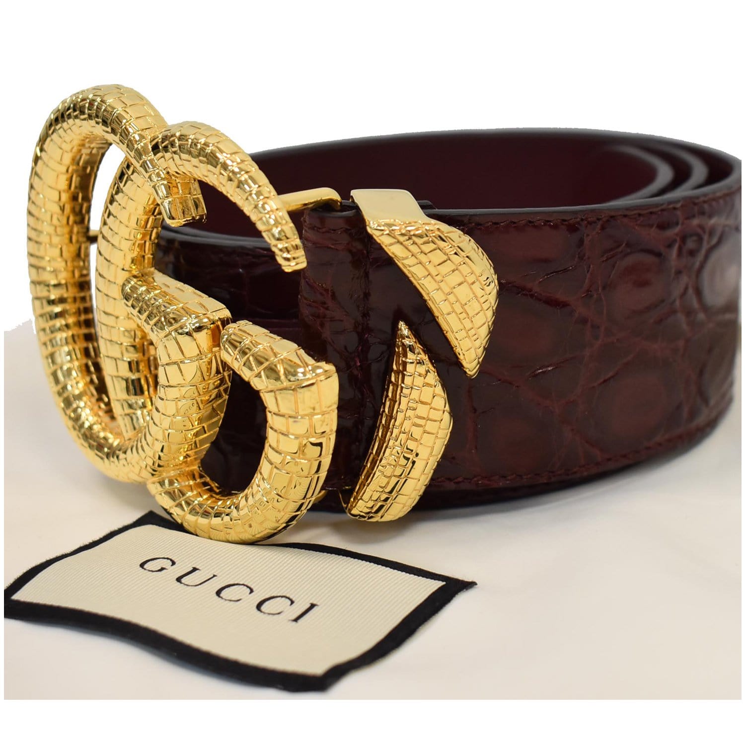 gucci lizard belt