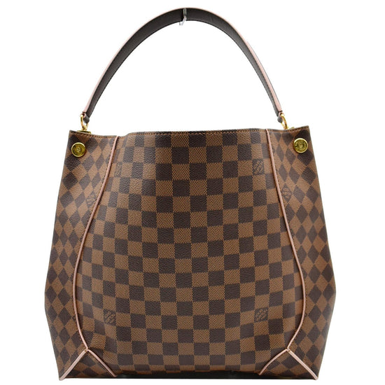 Louis Vuitton Caissa Hobo Damier Ebene Red bag - ShopperBoard