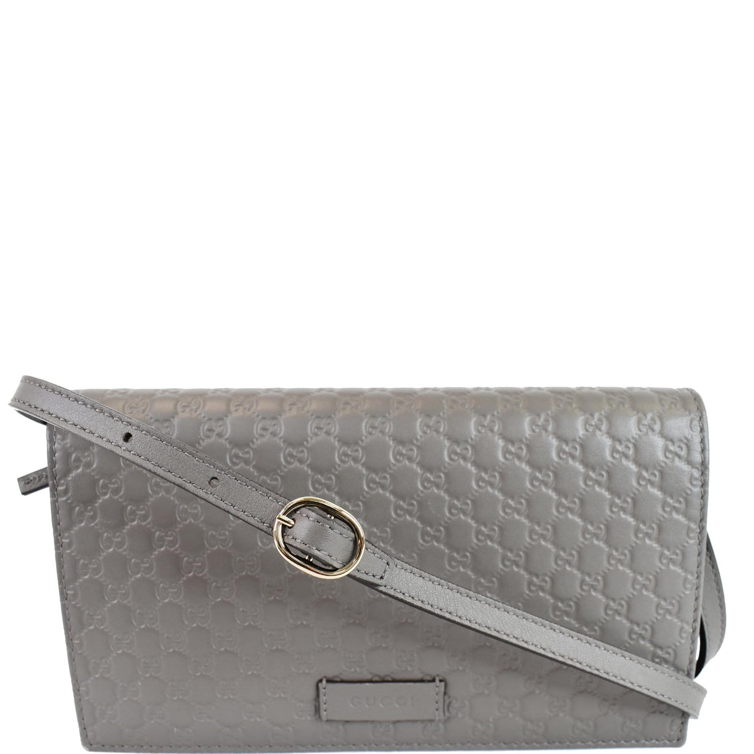 Gucci Crossbody Bag Sale | Guccissima Leather Gray | BagBuyBuy