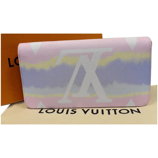 LOUIS VUITTON Monogram Escale Zippy Wallet Pastel