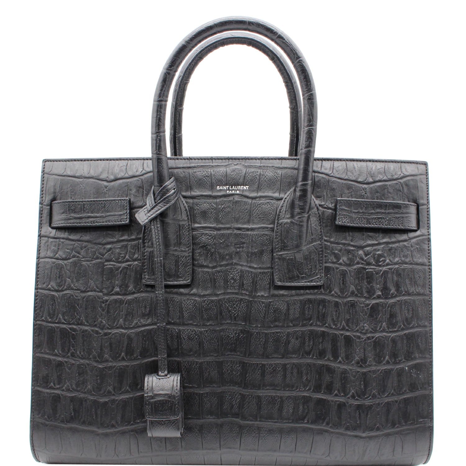 Saint Laurent, Bags, Sac De Jour Nano In Crocodile Embossed Leather