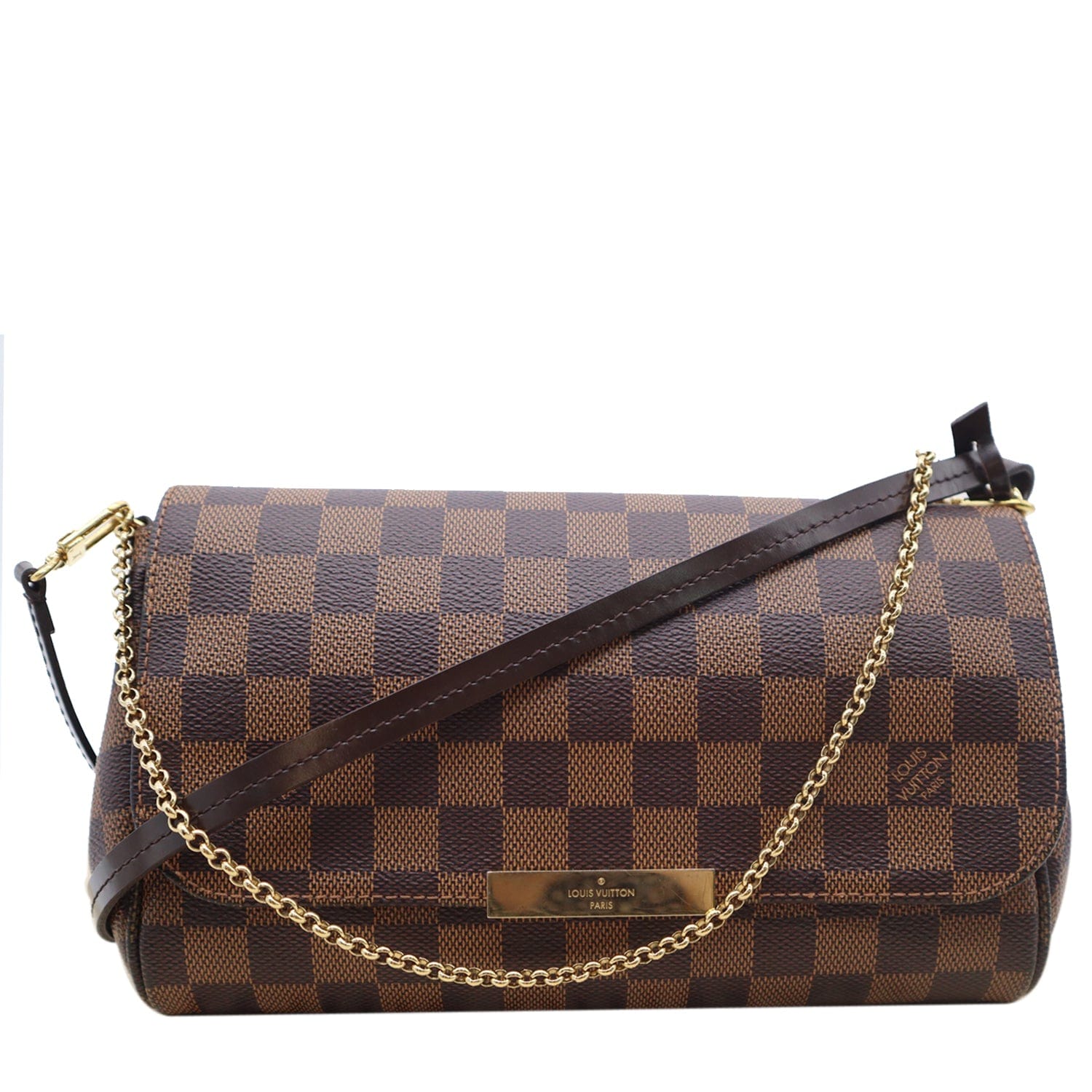 Louis Vuitton Damier Ebene Canvas Favorite MM Bag Louis Vuitton