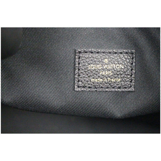 Louis Vuitton Ponthieu PM Monogram Noir Empreinte Leather Bag