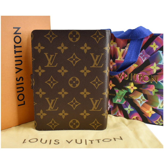 LOUIS VUITTON Monogram Canvas Agenda MM Day Planner Cover