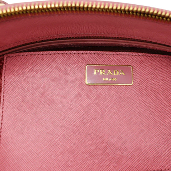 PRADA Saffiano Large Galleria Double Zip Tote Argilla 1284512