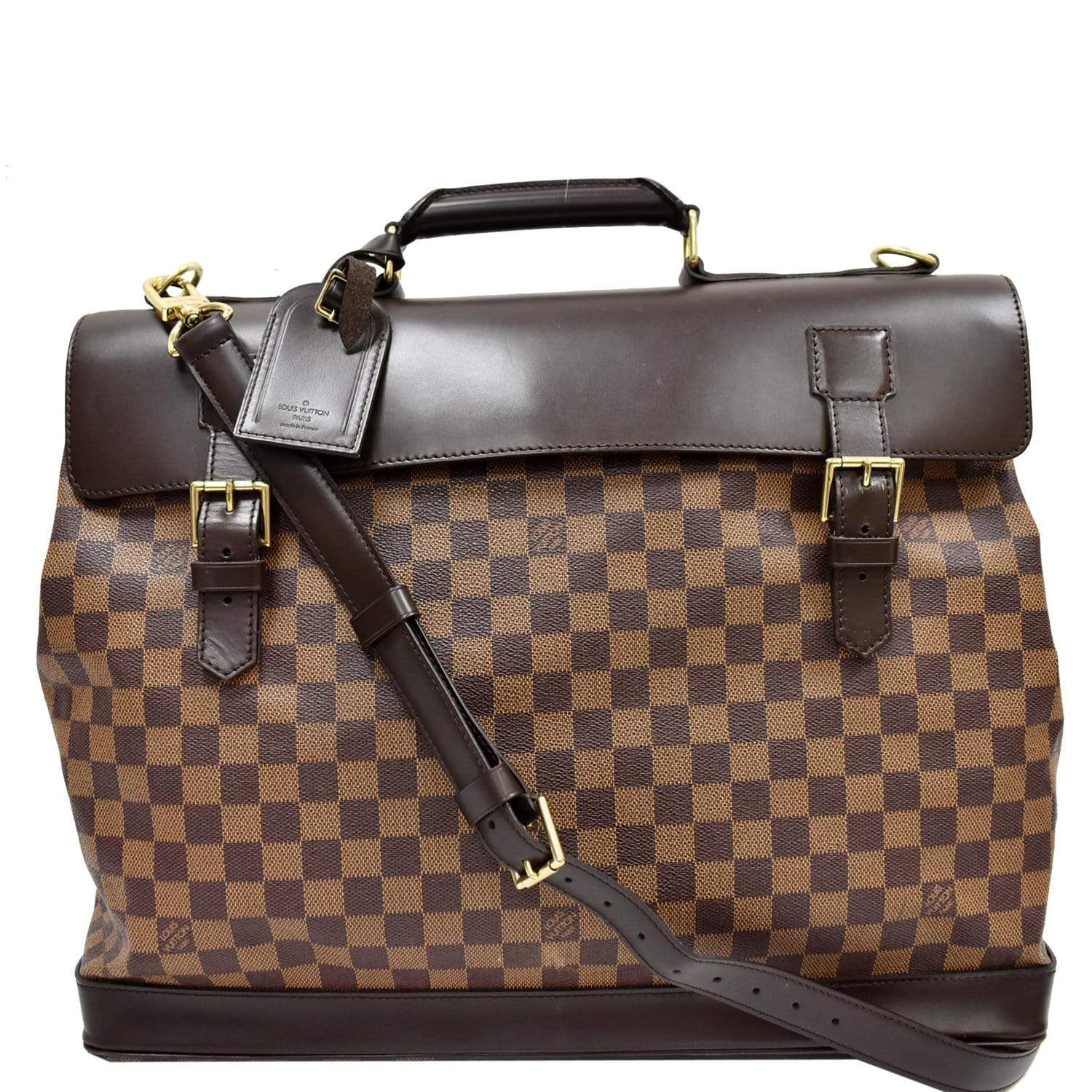 Louis Vuitton West End Carry On Travel Bag Brown Leather ref