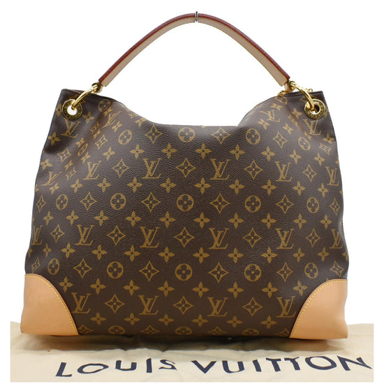 Louis Vuitton Monogram Canvas Berri PM Shoulder Bag (SHF-16601)