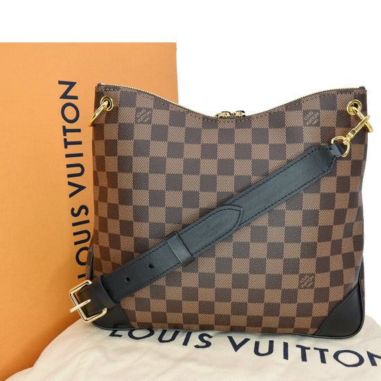 used Louis Vuitton Damier Ebene Odeon mm Black