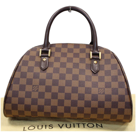 Vintage Louis Vuitton Ribera MM Ebene Damier Bag 