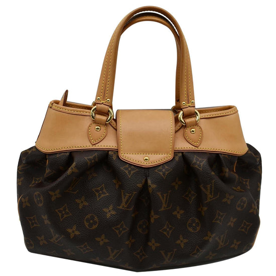 Louis Vuitton Boetie Handbag Monogram Canvas PM Brown