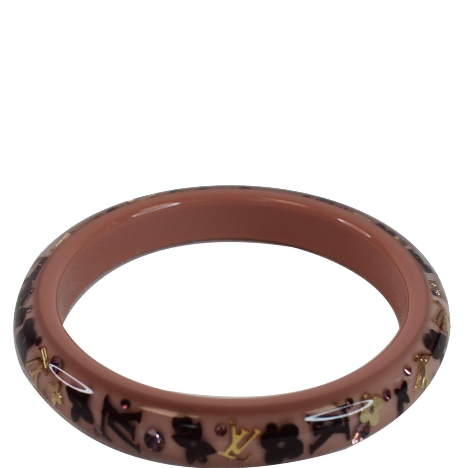 Inclusion bracelet Louis Vuitton Brown in Plastic - 33590654