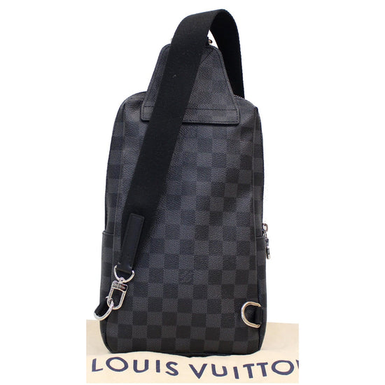 Green Louis Vuitton Damier Graphite Avenue Sling Crossbody Bag – Designer  Revival