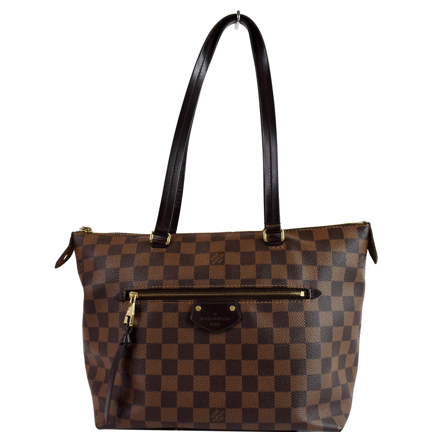 LOUIS VUITTON Iena MM Monogram Canvas Shoulder Bag Brown