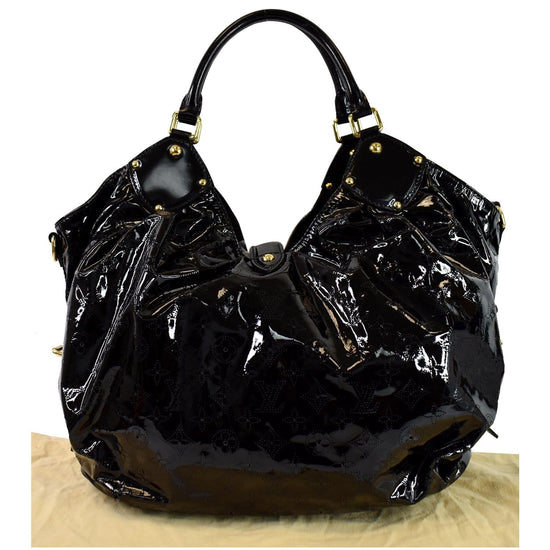 Mahina leather handbag Louis Vuitton Black in Leather - 20963791