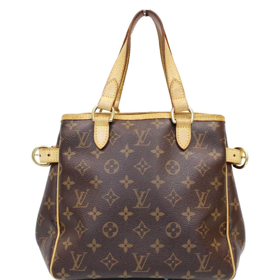 Louis+Vuitton+Batignolles+Vertical+Tote+Brown+Canvas%2FLeather for sale  online