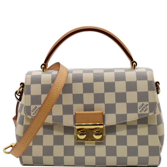 Louis Vuitton Damier Azur Croisette. DC: TR4117. Made in France. With long  strap & dustbag ❤️