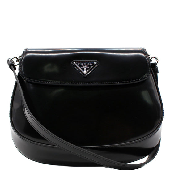 Prada - Prada Cleo leather shoulder bag black - The Corner