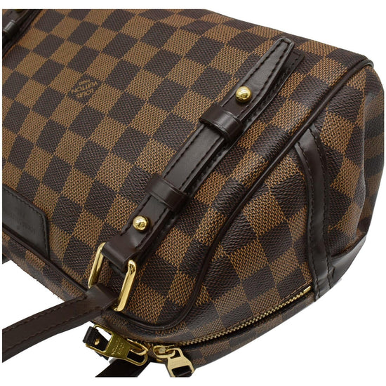 Pre-Owned Louis Vuitton Rivington MM Damier Ebee Brown 