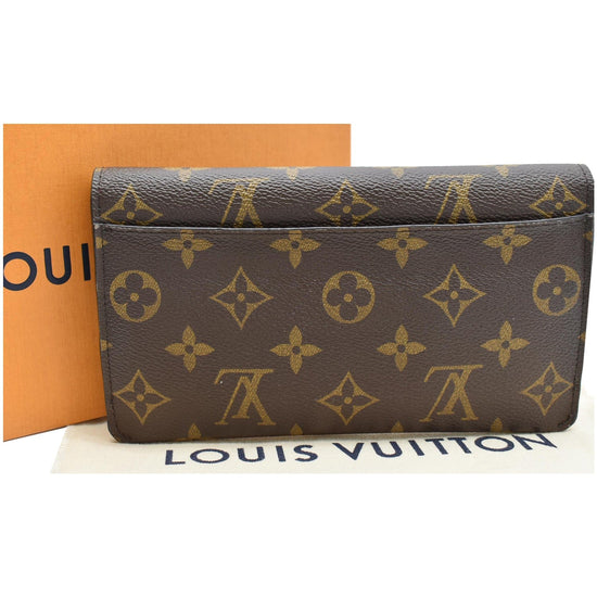 Buy Louis Vuitton Sarah Wallet Monogram Canvas (Brown) at