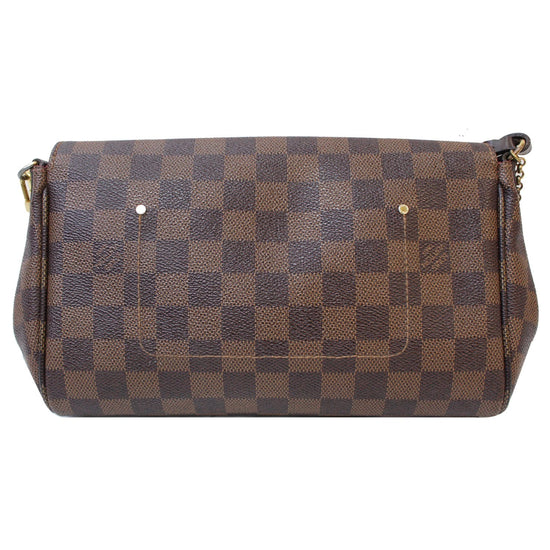 Louis Vuitton Damier Ebene Favorite MM 2way Bag 1LK919a at