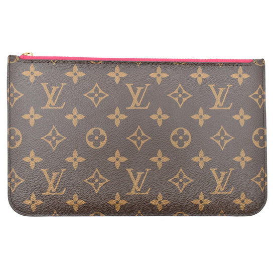 Louis Vuitton Neverfull Pochette Monogram Canvas Large - ShopStyle Shoulder  Bags