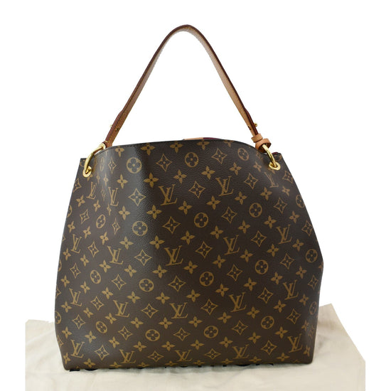 Graceful cloth bag Louis Vuitton Brown in Cloth - 35013514