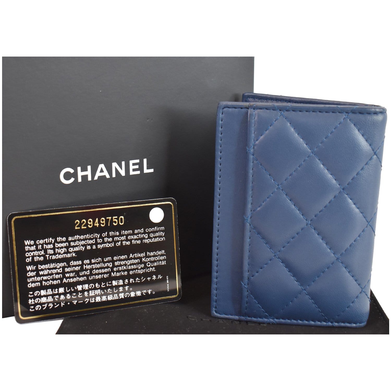 Cập nhật 89 chanel blue card holder tuyệt vời nhất  trieuson5