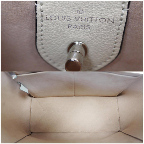 LOUIS VUITTON Calfskin Lockme Cabas Black 1262687