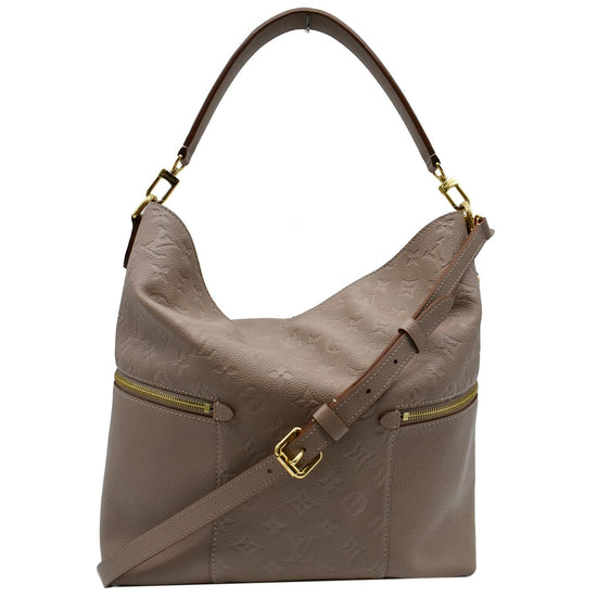 LOUIS VUITTON 'Melie' Beige Monogram Empreinte Leather Hobo Bag – The  Hangout