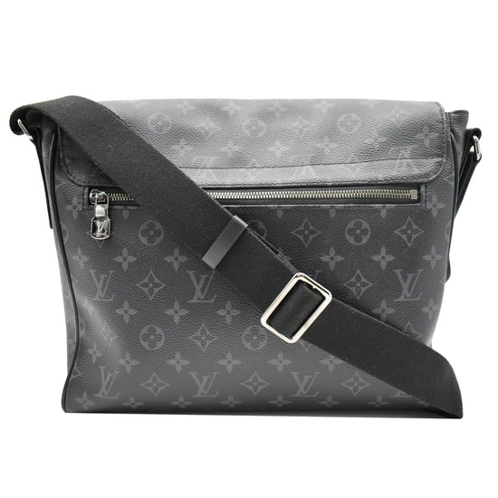 LOUIS VUITTON MONOGRAM ECLIPSE DISTRICT MM BAG – Caroline's