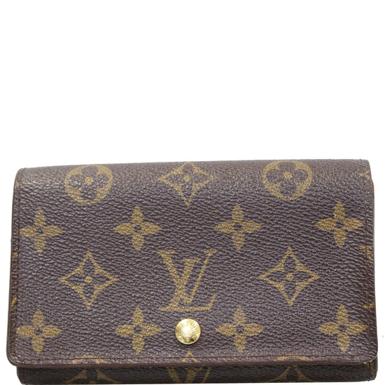 Louis Vuitton Monogram Canvas Porte Monnaie Tresor Wallet