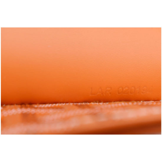 Orange Goyardine Canvas Saigon MM QEB05Q0LOA000