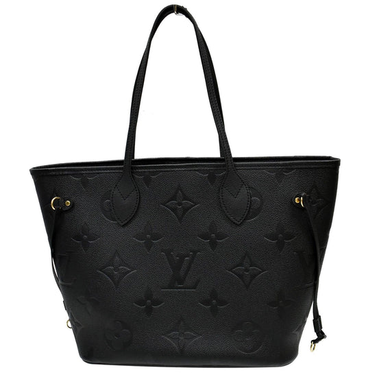 LOUIS VUITTON Monogram Fall For You Neverfull MM Black 1178917