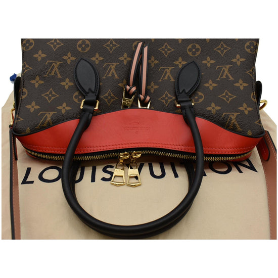 Louis Vuitton Monogram Canvas and Tricolor Leather Tuileries NM