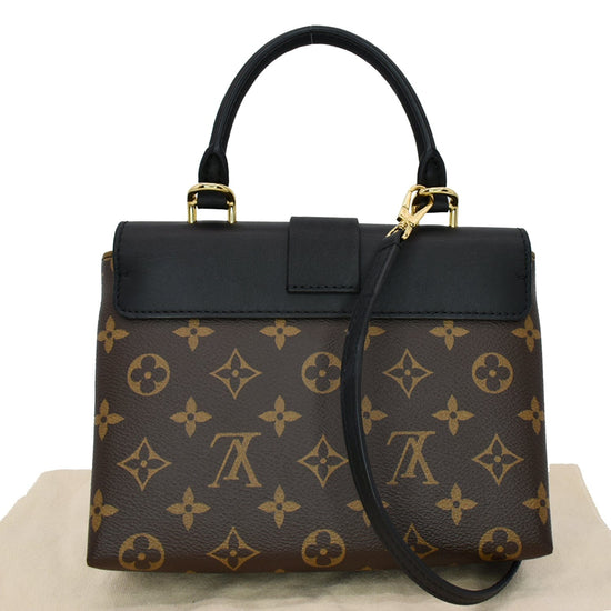 LOUIS VUITTON Locky BB Monogram Canvas Satchel Bag Neutral