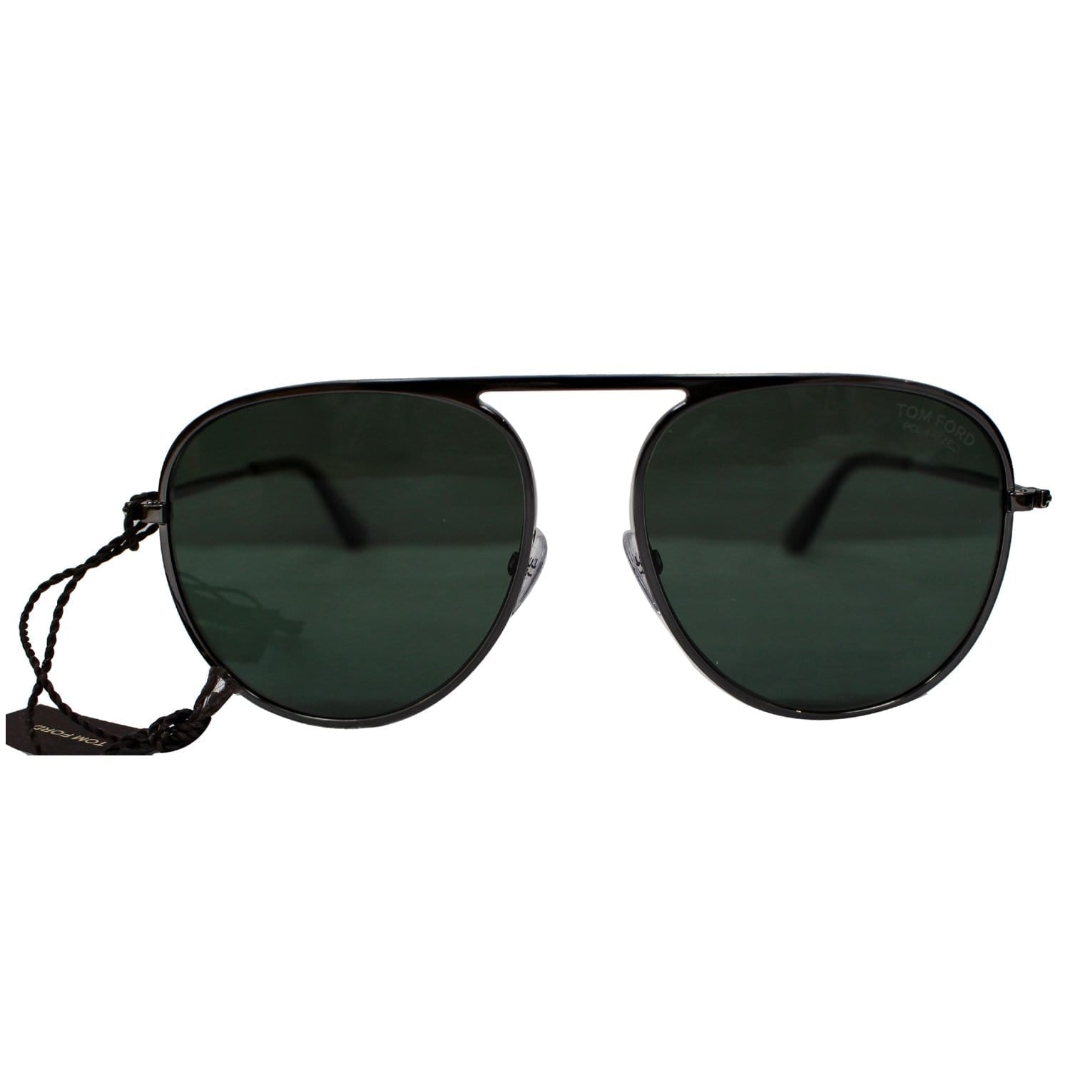 TOM FORD FT0621 08R 59 Jason-02 Sunglasses Green Polarized Lens