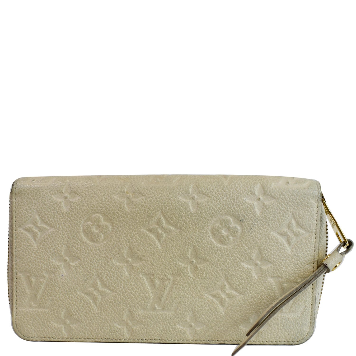 LOUIS VUITTON Empreinte Portefeuille Secret Wallet White