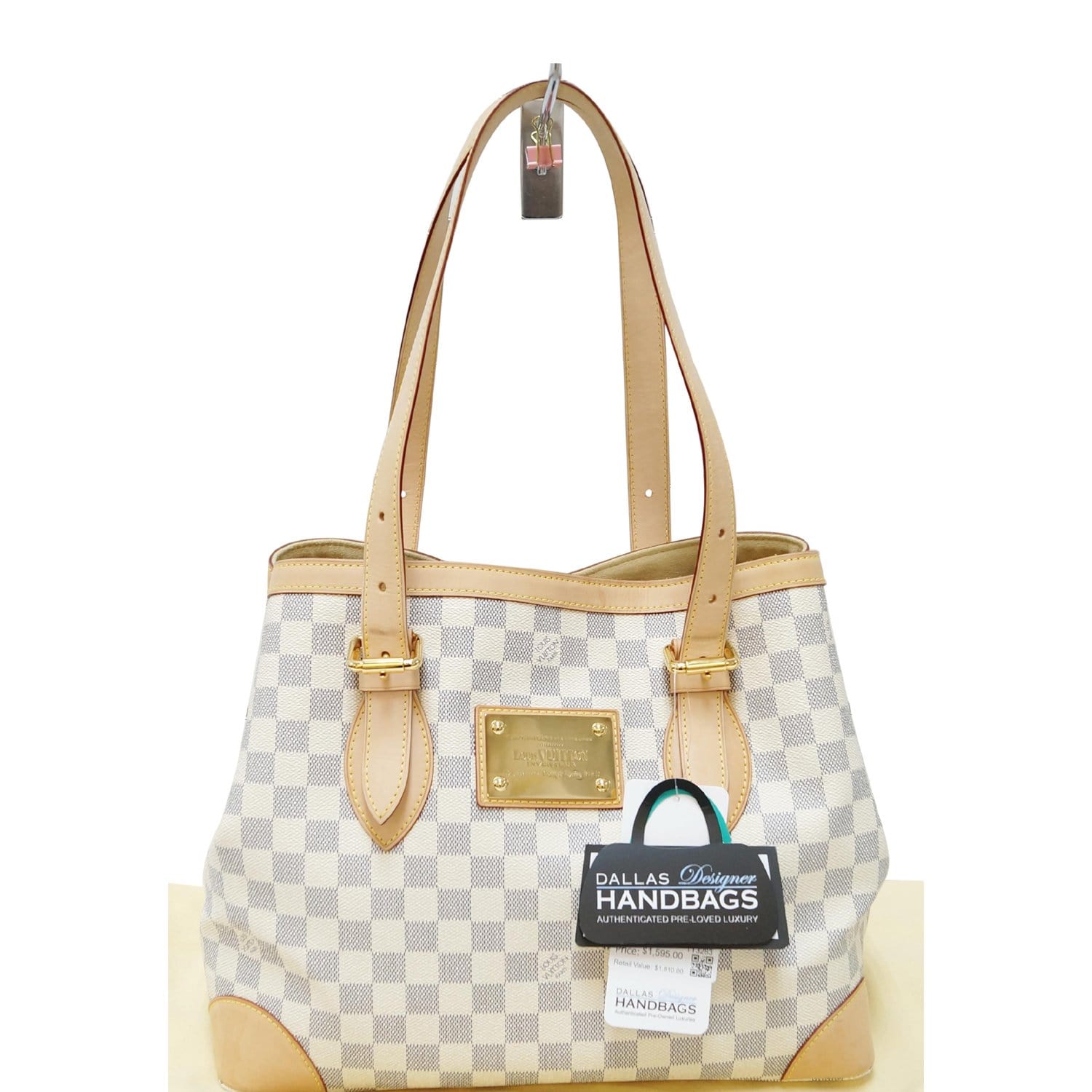 Louis Vuitton Hampstead MM Damier Azur Shoulder Bag-US