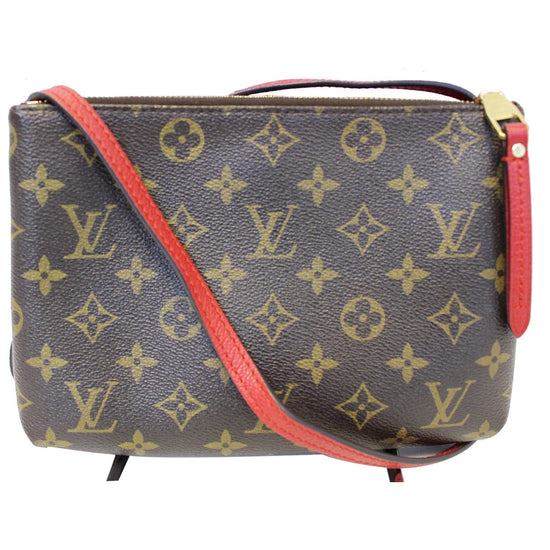 Pochette Twice Monogram – Keeks Designer Handbags