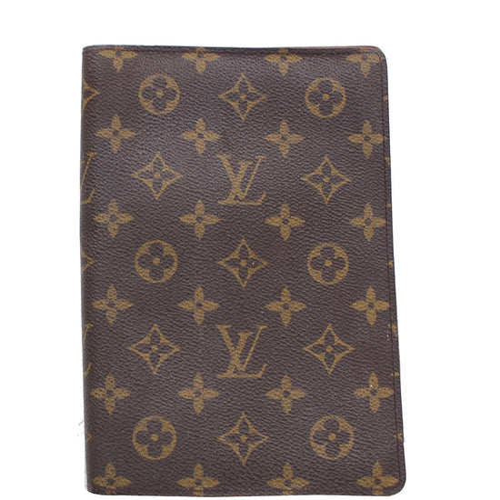 Louis Vuitton Paul Notebook Cover Monogram Canvas MM Brown