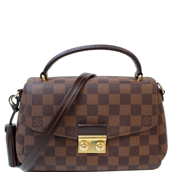 Louis Vuitton Croisette 2017 Brown Damier Ébène Canvas Shoulder