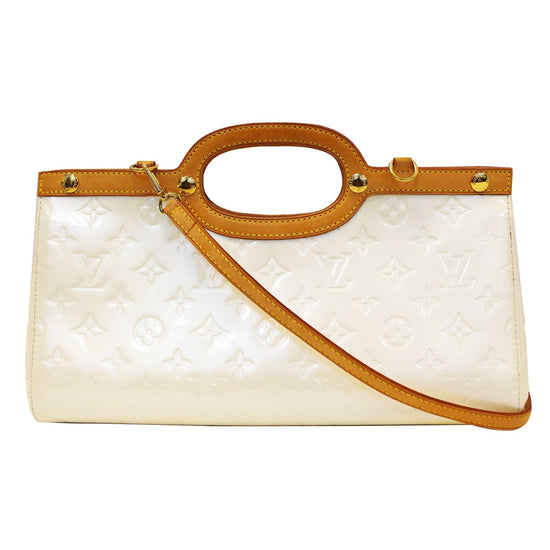 LOUIS VUITTON Handbag M91372 Roxbury Drive Monogram Vernis beige