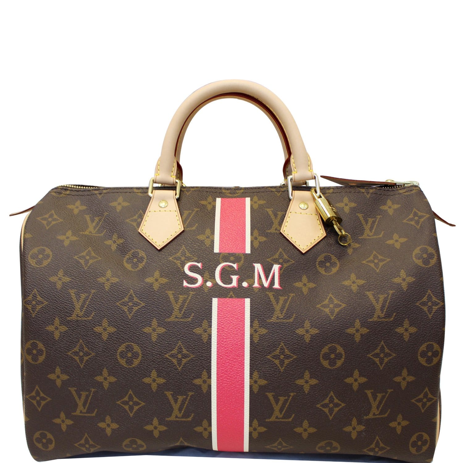 Louis Vuitton Speedy 35 Monogram Canvas Shoulder Bag