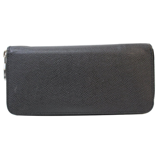 Louis Vuitton Taiga Grey Leather Wallet — Roots