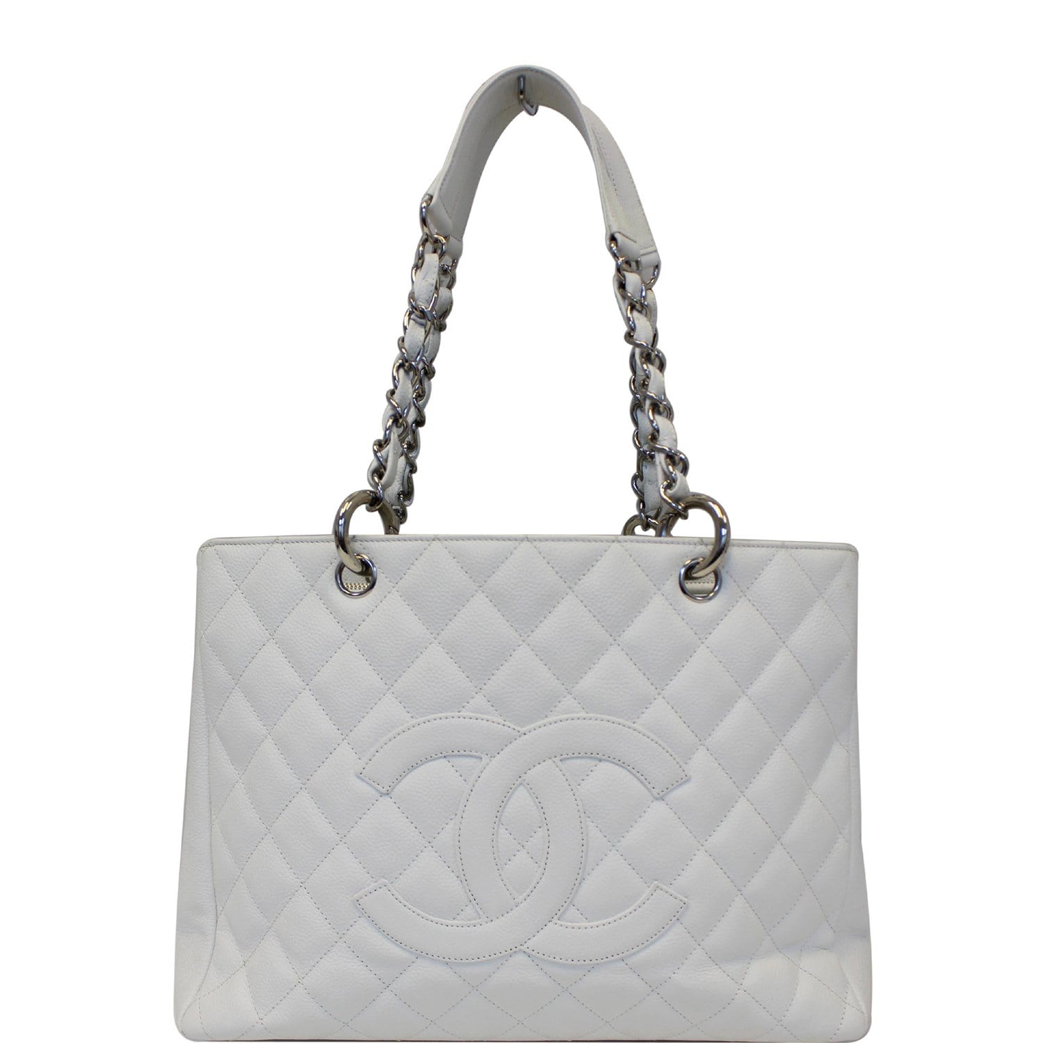 CHANEL CAVIAR QUILTED LAMBSKIN SHOPPER TOTE BAG – Caroline's