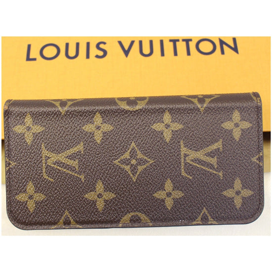 Louis Vuitton Monogram Canvas XS Max Folio Phone Case (SHF-17931) – LuxeDH